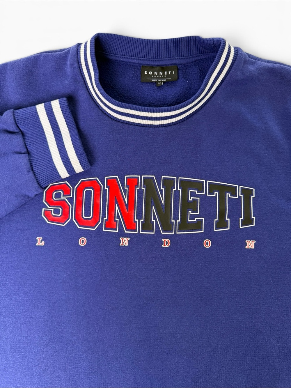 Sonneti London Varsity Crewneck Sweatshirt Men’s M
